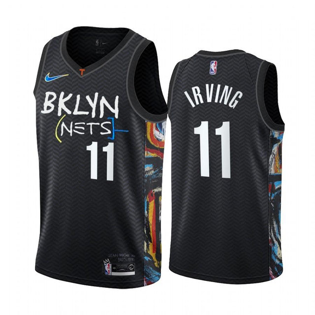 KYRIE IRVING BROOKLYN NETS 2020-21 CITY EDITION JERSEY - Jersey and Sneakers