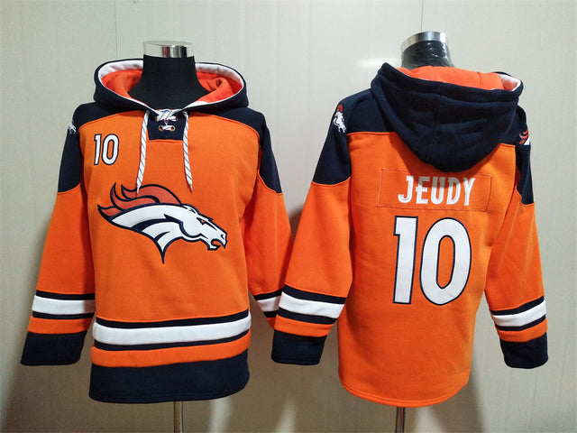 Jerry Jeudy Denver Broncos Hoodie Jersey - Jersey and Sneakers