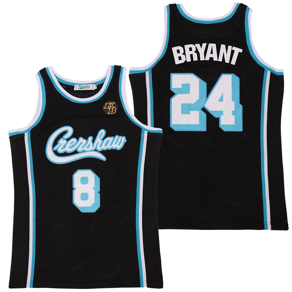 Kobe Bryant Crenshaw 8 X 24 Basketball Jersey - Jersey and Sneakers