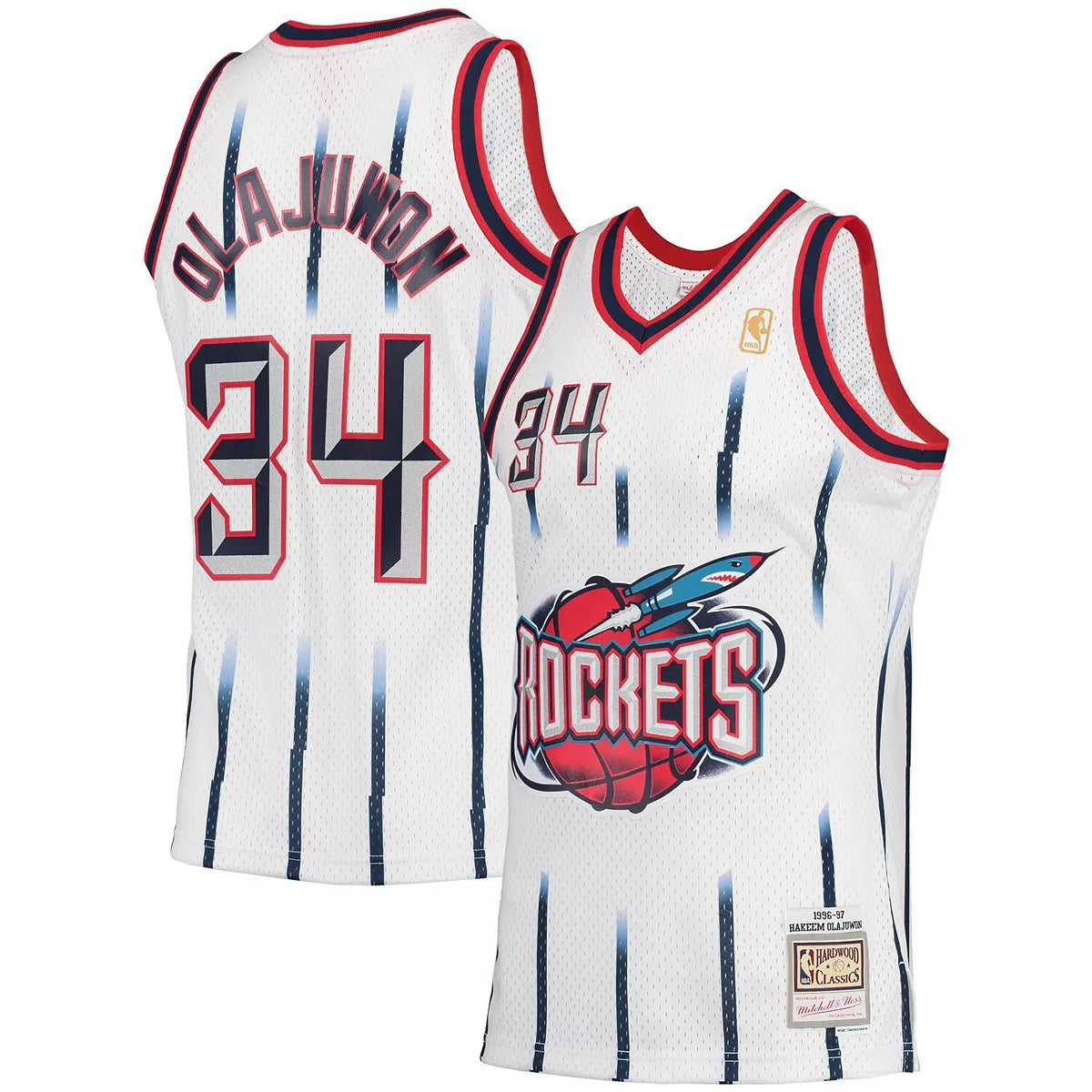 Hakeem Olajuwon Houston Rockets Jersey - Jersey and Sneakers