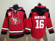 Joe Montana San Francisco 49ers Hoodie Jersey - Jersey and Sneakers