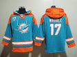 Jaylen Waddle Miami Dolphins Hoodie Jersey - Jersey and Sneakers