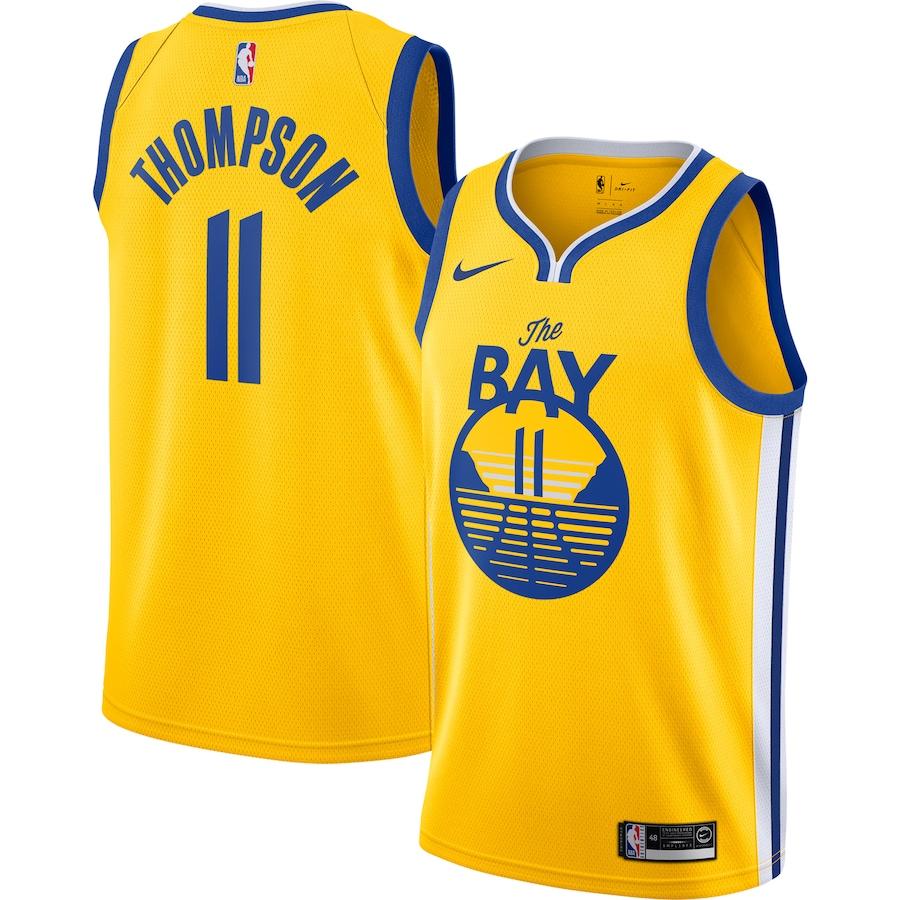 Klay Thompson Golden State Warriors Statement Edition Jersey - Jersey and Sneakers