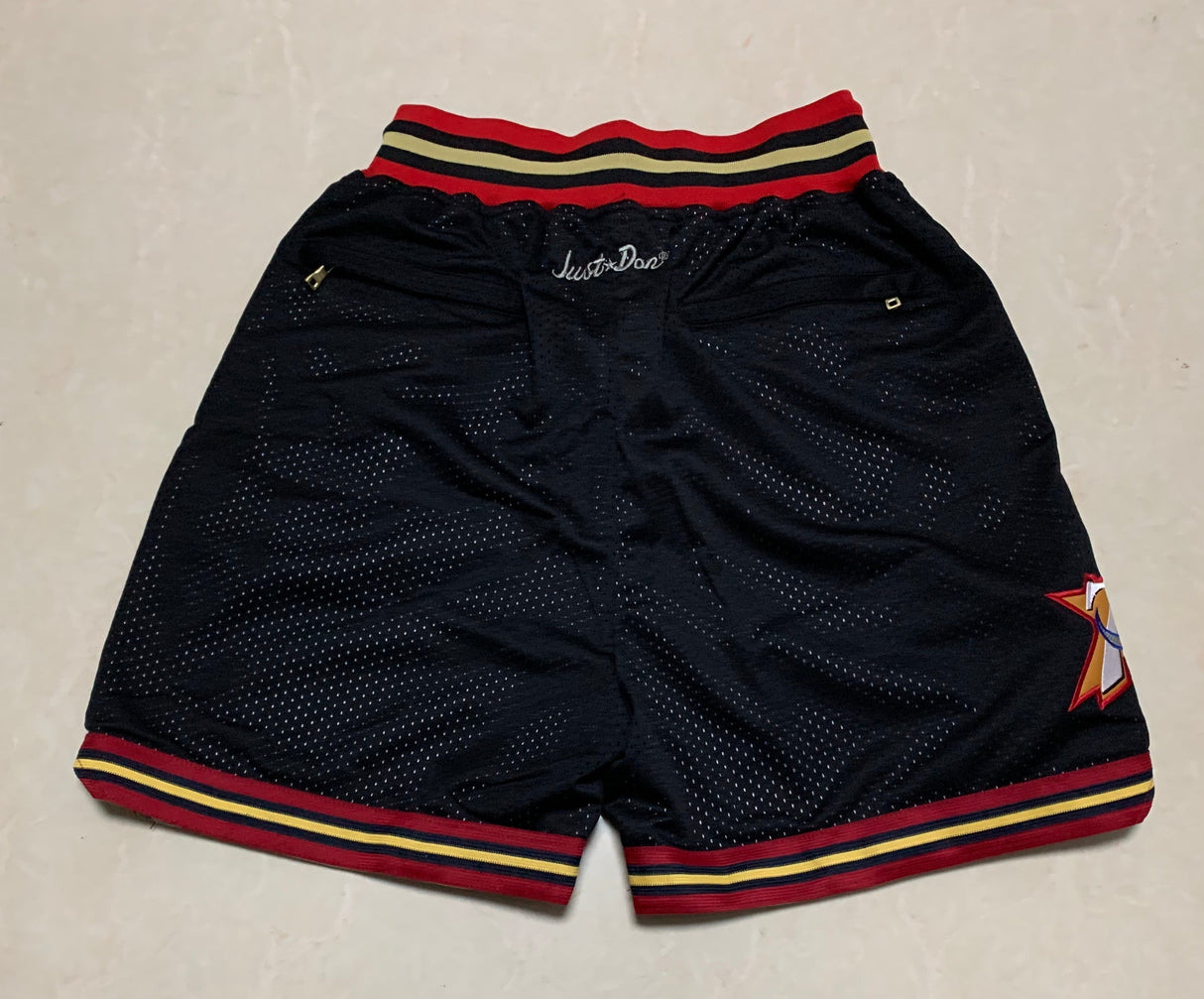 Philadelphia 76ers Basketball Shorts - Jersey and Sneakers