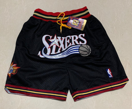 Philadelphia 76ers Basketball Shorts - Jersey and Sneakers