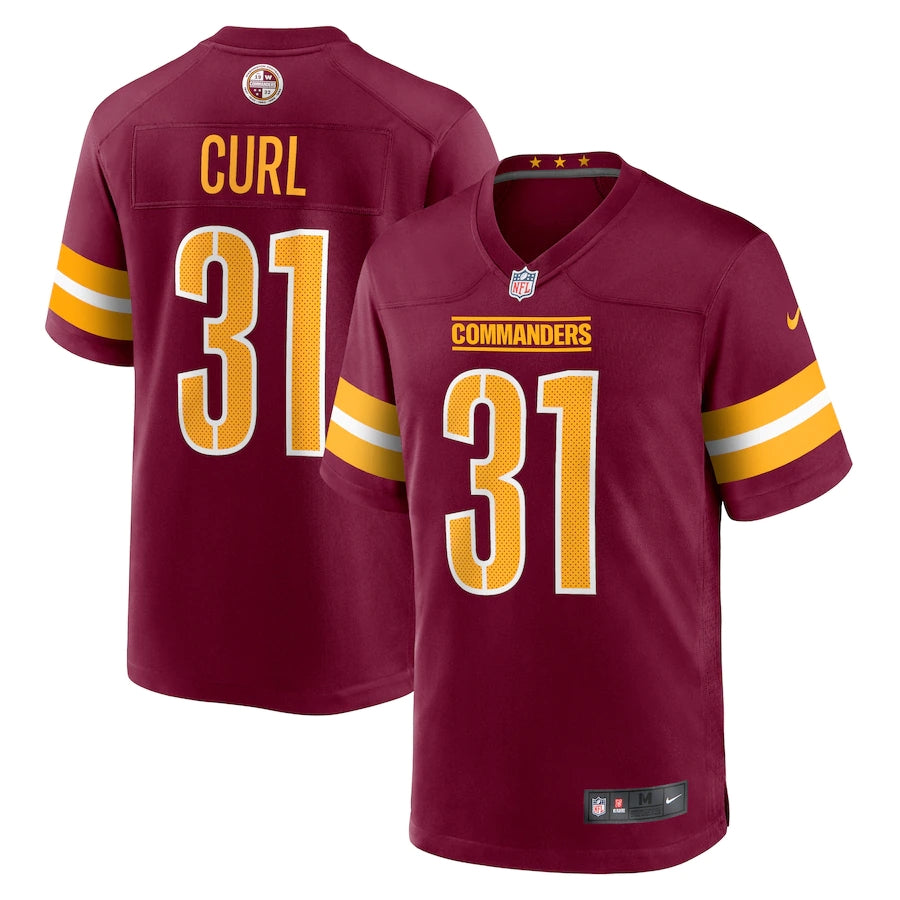 Kamren Curl Washington Commanders Jersey - Jersey and Sneakers