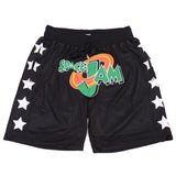 Space Jam Basketball Shorts - Jersey and Sneakers