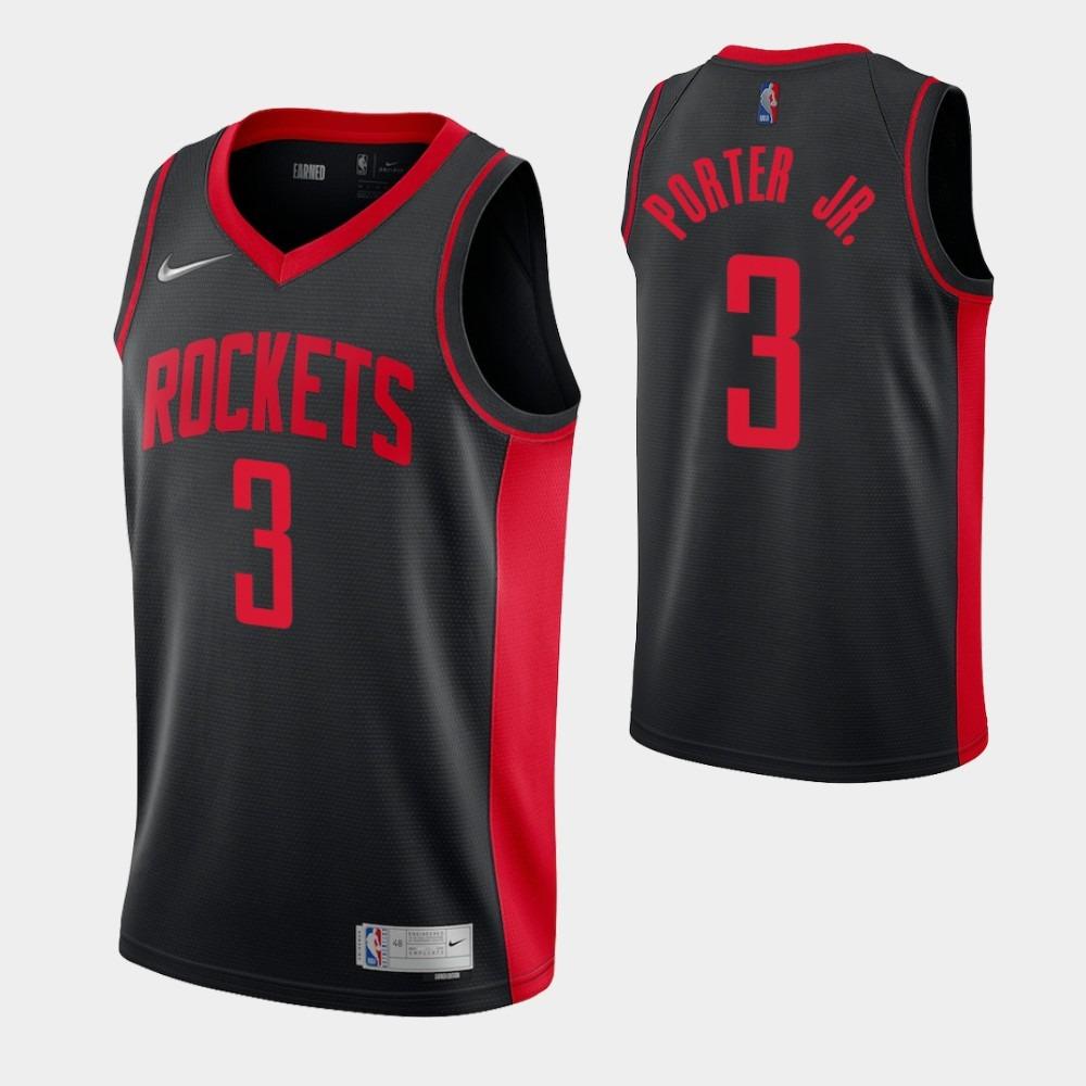 Kevin Porter Jr Houston Rockets Earned Edition Jersey - Jersey and Sneakers