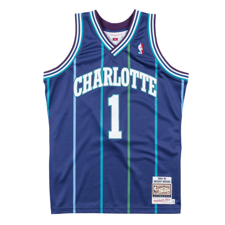 Muggsy Bogues Charlotte Hornets Jersey - Jersey and Sneakers