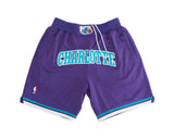 Charlotte Hornet Basketball Shorts - Jersey and Sneakers