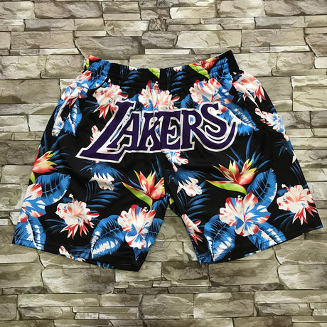 Los Angeles Lakers Tropical Shorts - Jersey and Sneakers