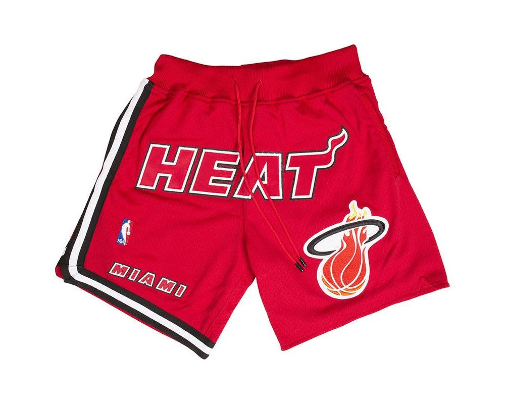 Miami Heat Classic Shorts (Red) - Jersey and Sneakers