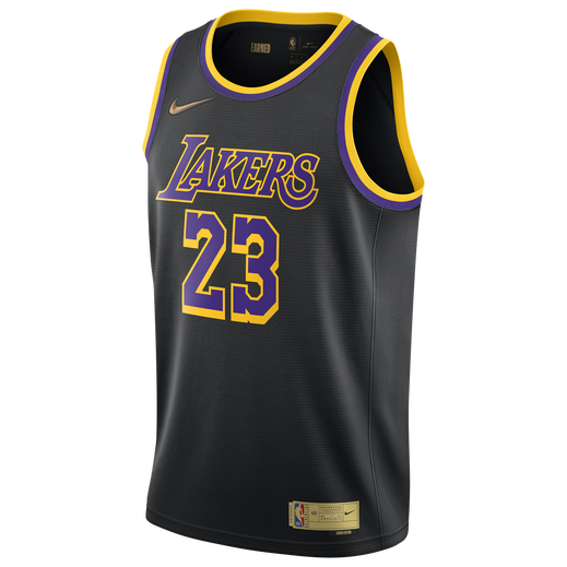 LeBron James Los Angeles Lakers Earned Edition Jersey - Jersey and Sneakers