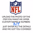 Custom NFL Football Jersey - Jersey and Sneakers