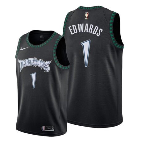 Anthony Edwards Minnesota Timberwolves Throwback Jersey - Jersey and Sneakers