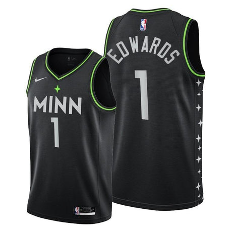 Anthony Edwards Minnesota Timberwolves 2020-21 City Edition Jersey - Jersey and Sneakers