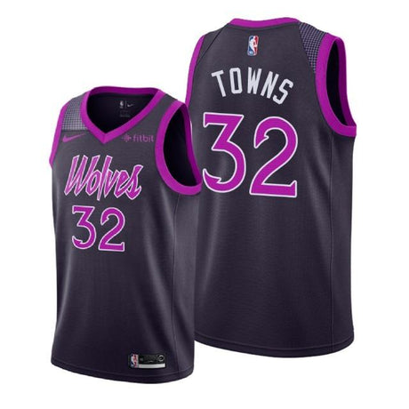 Karl Anthony Towns Minnesota Timberwolves City Edition Jersey - Jersey and Sneakers