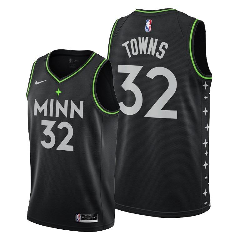 Karl Anthony Towns Minnesota Timberwolves 2020-21 City Edition Jersey - Jersey and Sneakers