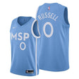 D'Angelo Russell Minnesota Timberwolves City Edition Jersey - Jersey and Sneakers