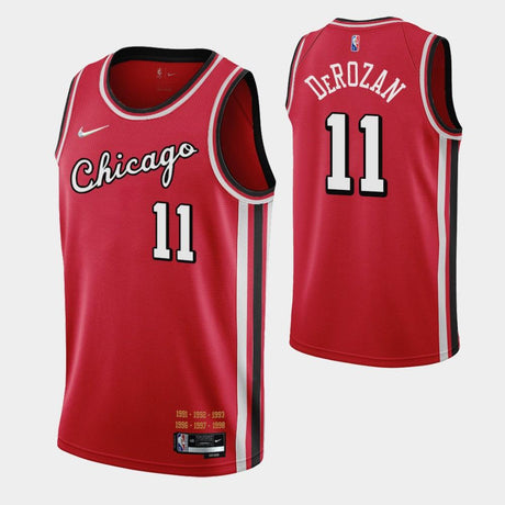 DeMar DeRozan Chicago Bulls 2021-22 City Edition Jersey - Jersey and Sneakers