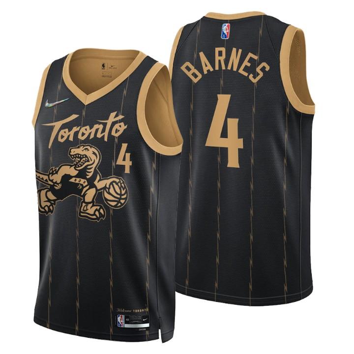 Scottie Barnes Toronto Raptors 2021-22 City Edition Jersey - Jersey and Sneakers