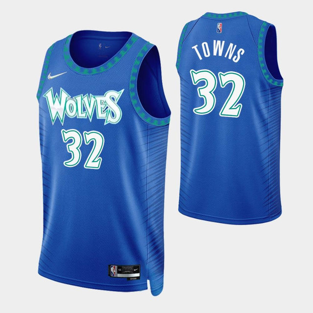 Karl Anthony-Towns Minnesota Timberwolves 2021-22 City Edition Jersey - Jersey and Sneakers