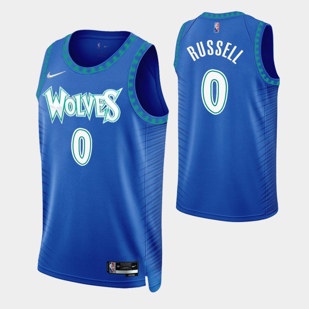 D'Angelo Russell Minnesota Timberwolves 2021-22 City Edition Jersey - Jersey and Sneakers