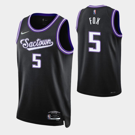 De'Aaron Fox Sacramento Kings 2021-22 City Edition Jersey - Jersey and Sneakers