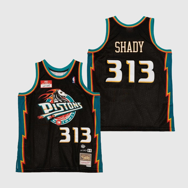 EMINEM X DETROIT PISTONS SWINGMAN JERSEY - Jersey and Sneakers