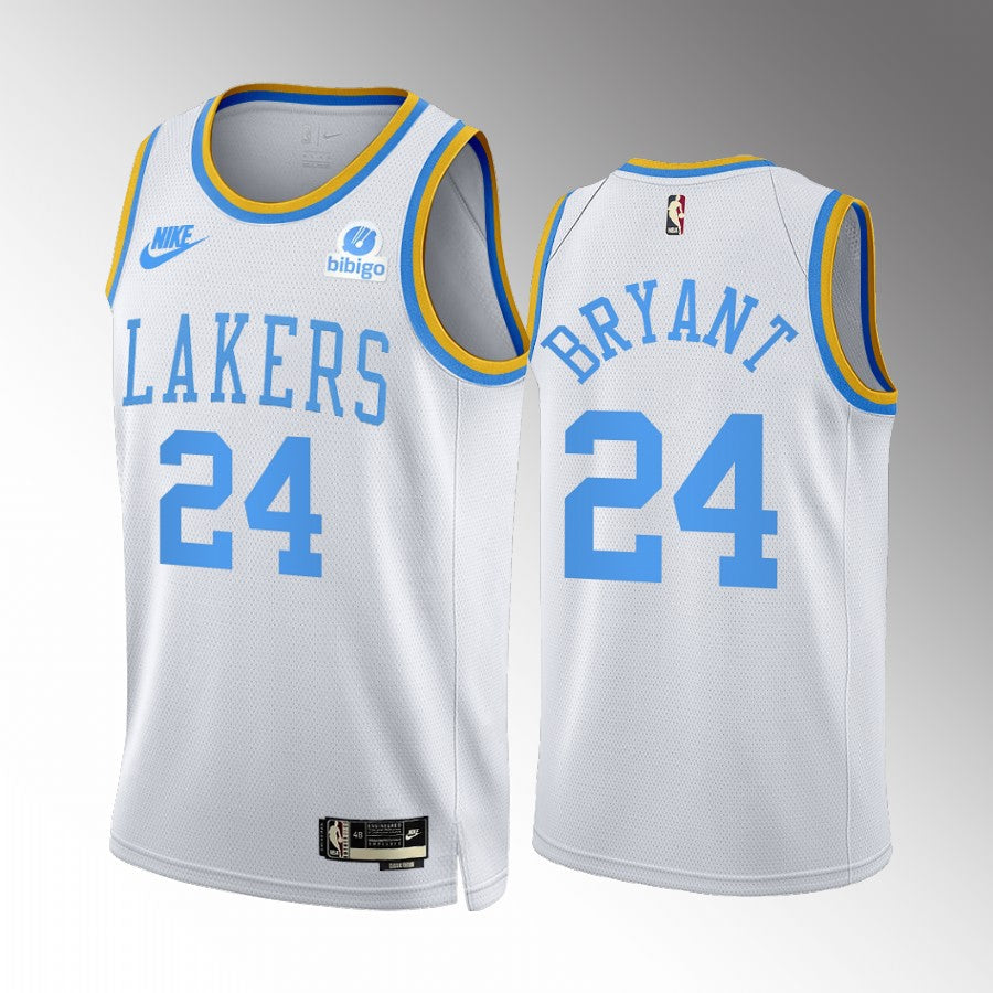 Camiseta lakers shops blanca kobe bryant