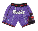 Toronto Raptors Basketball Shorts (Purple) - Jersey and Sneakers