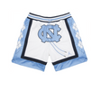 University of North Carolina Basketball Shorts (UNC) - Jersey and Sneakers