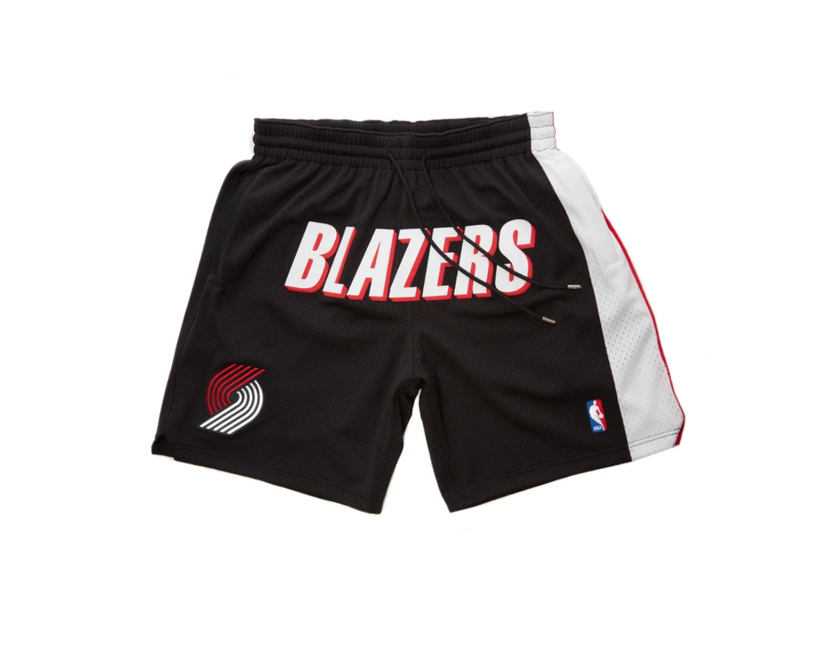 Portland Trail Blazers Basketball Shorts - Jersey and Sneakers