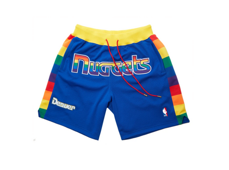 Denver Nuggets Basketball Shorts - Jersey and Sneakers