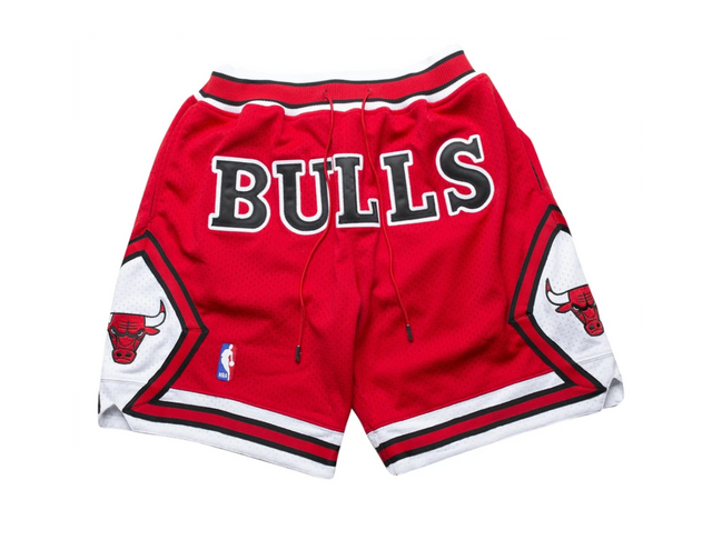 Chicago 'Bulls' Basketball Shorts (Red) - Jersey and Sneakers