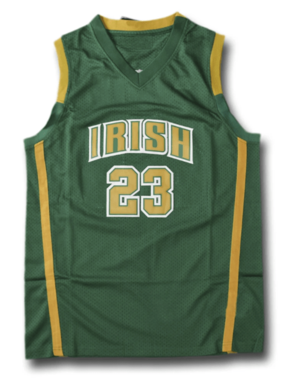 LeBron James #23 St. Vincent-St. Mary High School Jersey (Green) - Jersey and Sneakers