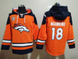 Peyton Manning Denver Broncos Hoodie Jersey - Jersey and Sneakers