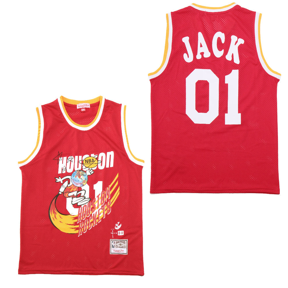 Travis Scott Cactus Jack Houston Rockets Jersey - Jersey and Sneakers