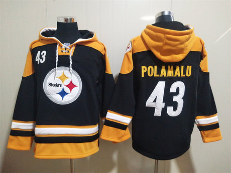 Troy Polamanu Pittsburgh Steelers Hoodie Jersey - Jersey and Sneakers