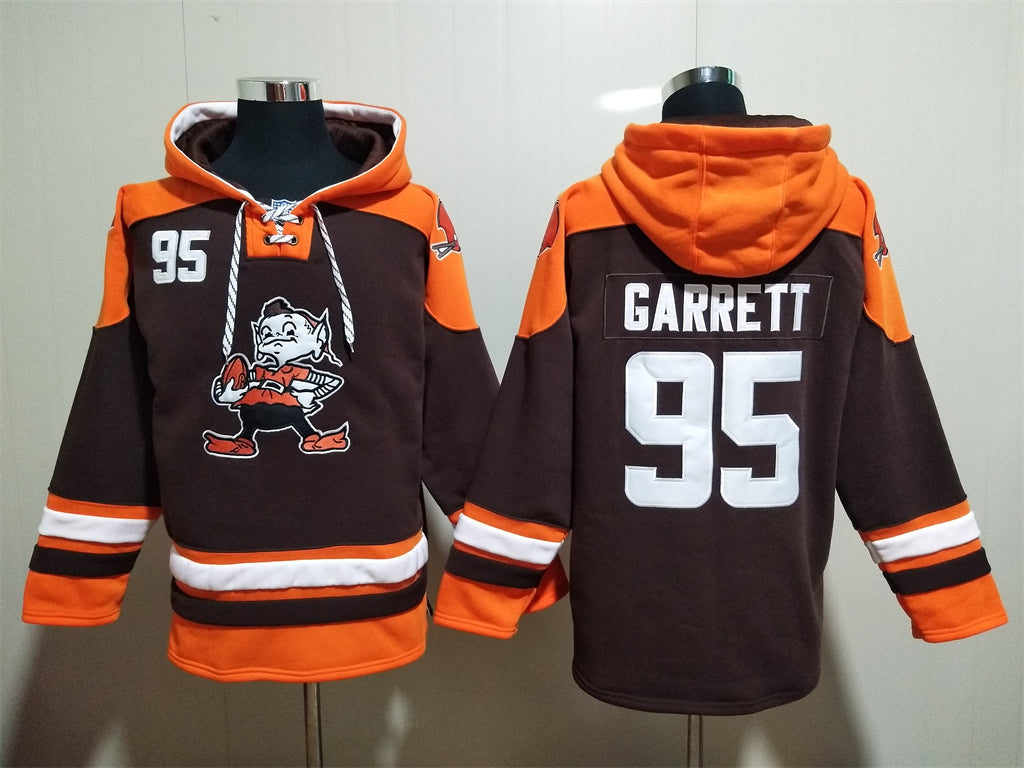 Myles Garrett Cleveland Browns Hoodie Jersey - Jersey and Sneakers