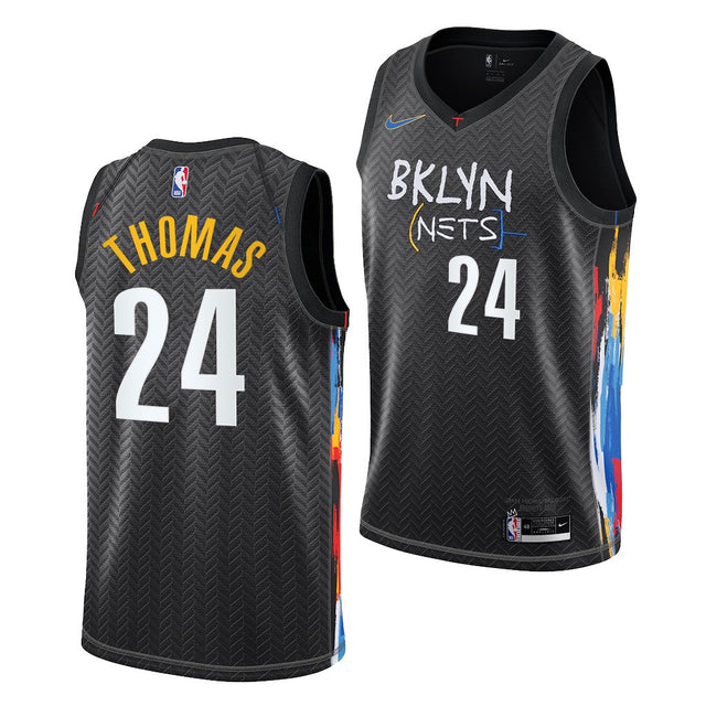 CAM THOMAS BROOKLYN NETS 2020-21 CITY EDITION JERSEY - Jersey and Sneakers