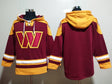 Custom Washington Commanders Hoodie Jersey - Jersey and Sneakers