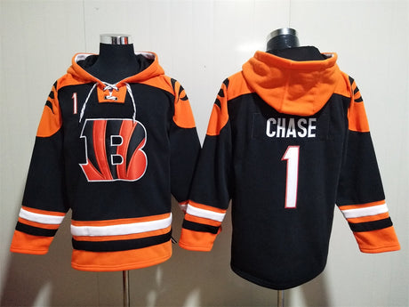 Ja'Marr Chase Cincinnati Bengals Hoodie Jersey - Jersey and Sneakers