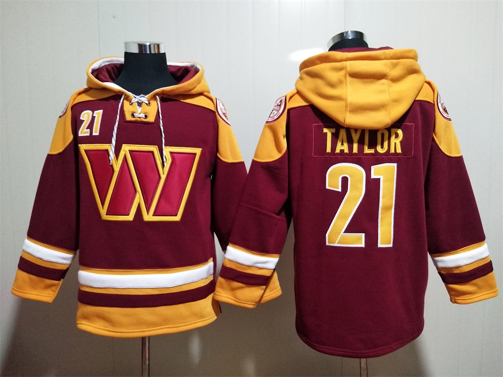 Sean Taylor Washington Commanders Hoodie Jersey - Jersey and Sneakers