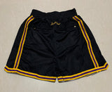 Los Angeles Lakers Basketball Shorts (Black) - Jersey and Sneakers