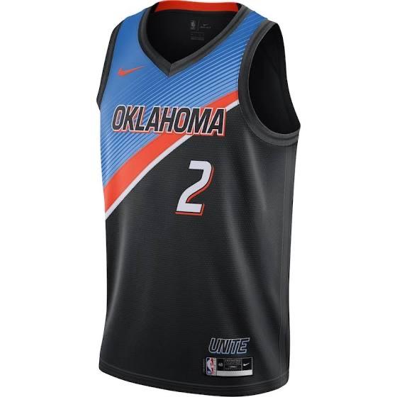 Shai Gilgeous-Alexander Oklahoma City Thunder 2020-21 City Edition Jersey - Jersey and Sneakers