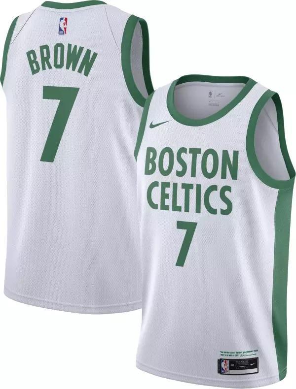 Jaylen Brown Boston Celtics 2020-21 City Edition Jersey - Jersey and Sneakers