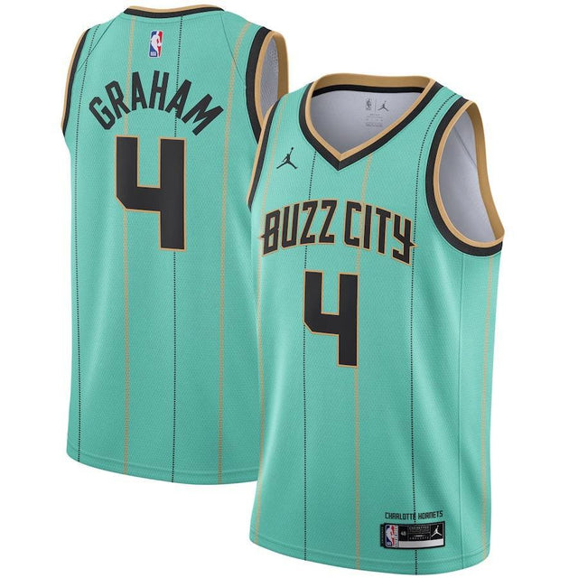 DeVonte’ Graham Charlotte Hornets 2020-21 City Edition Jersey - Jersey and Sneakers