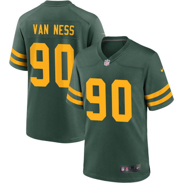 Lukas Van Ness Green Bay Packers Jersey - Jersey and Sneakers