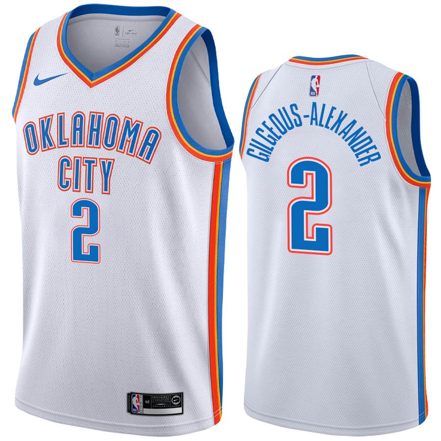 Shai Gilgeous-Alexander Oklahoma City Thunder Jersey - Jersey and Sneakers